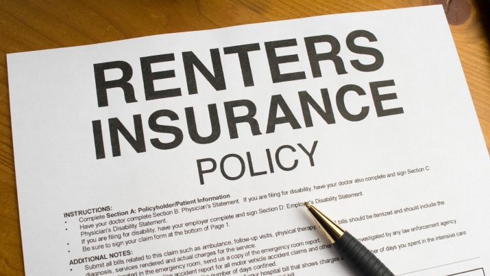 renters insurance form